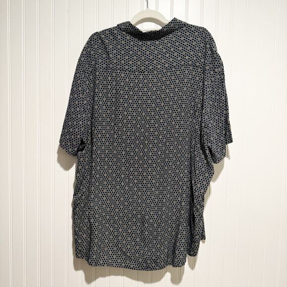 Johnny Bigg Printed Button Up Shirt Short Sleeves Mens 3X - Picture 5 of 5